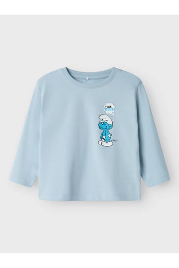 NAME IT Longsleev hellblau