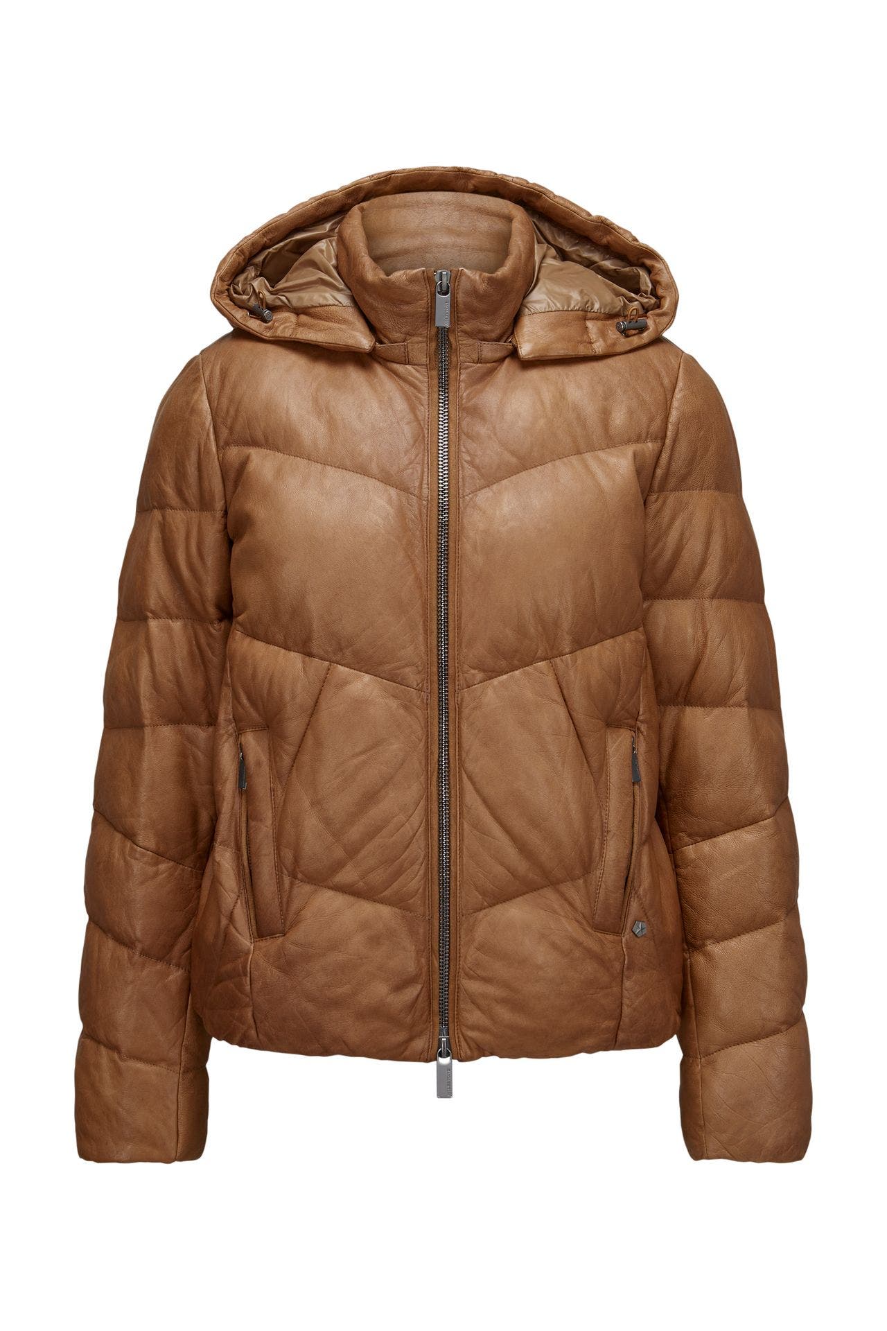 MILESTONE Lammnappa-Steppjacke cognac, Bild 1