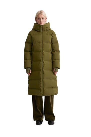 MARC O'POLO Olive-coloured down coat