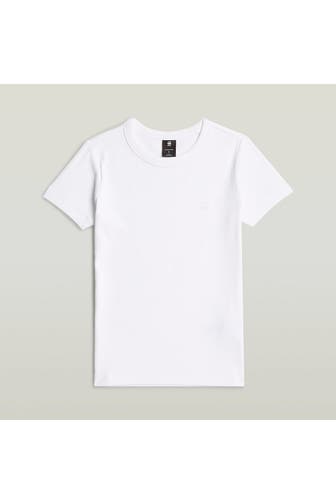 G-STAR T-Shirt weiß