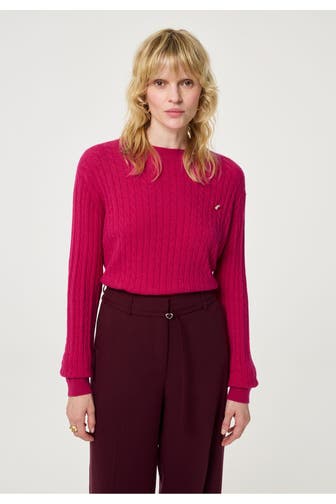 FABIENNE CHAPOT Strickpullover 'Charlotta' magenta