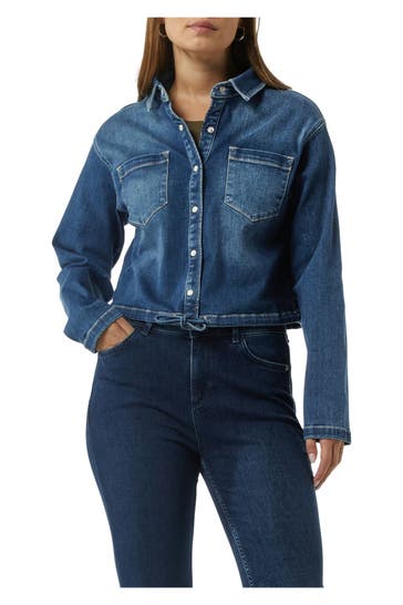COMMA, Jeansjacke blau