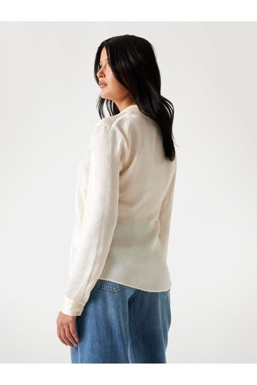 GUESS Casual-Bluse 'Marthe' creme