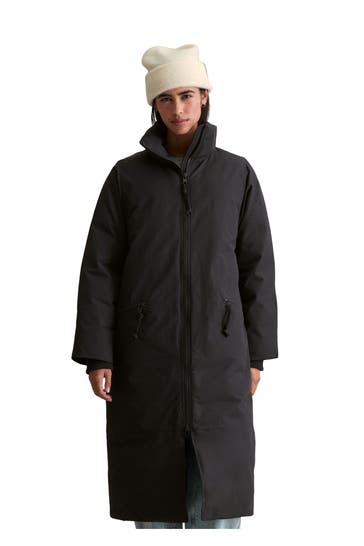 MARC O'POLO DENIM Steppmantel schwarz