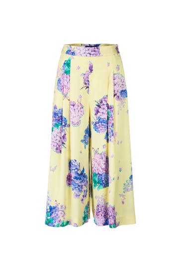 MARC CAIN Stoffhose floral