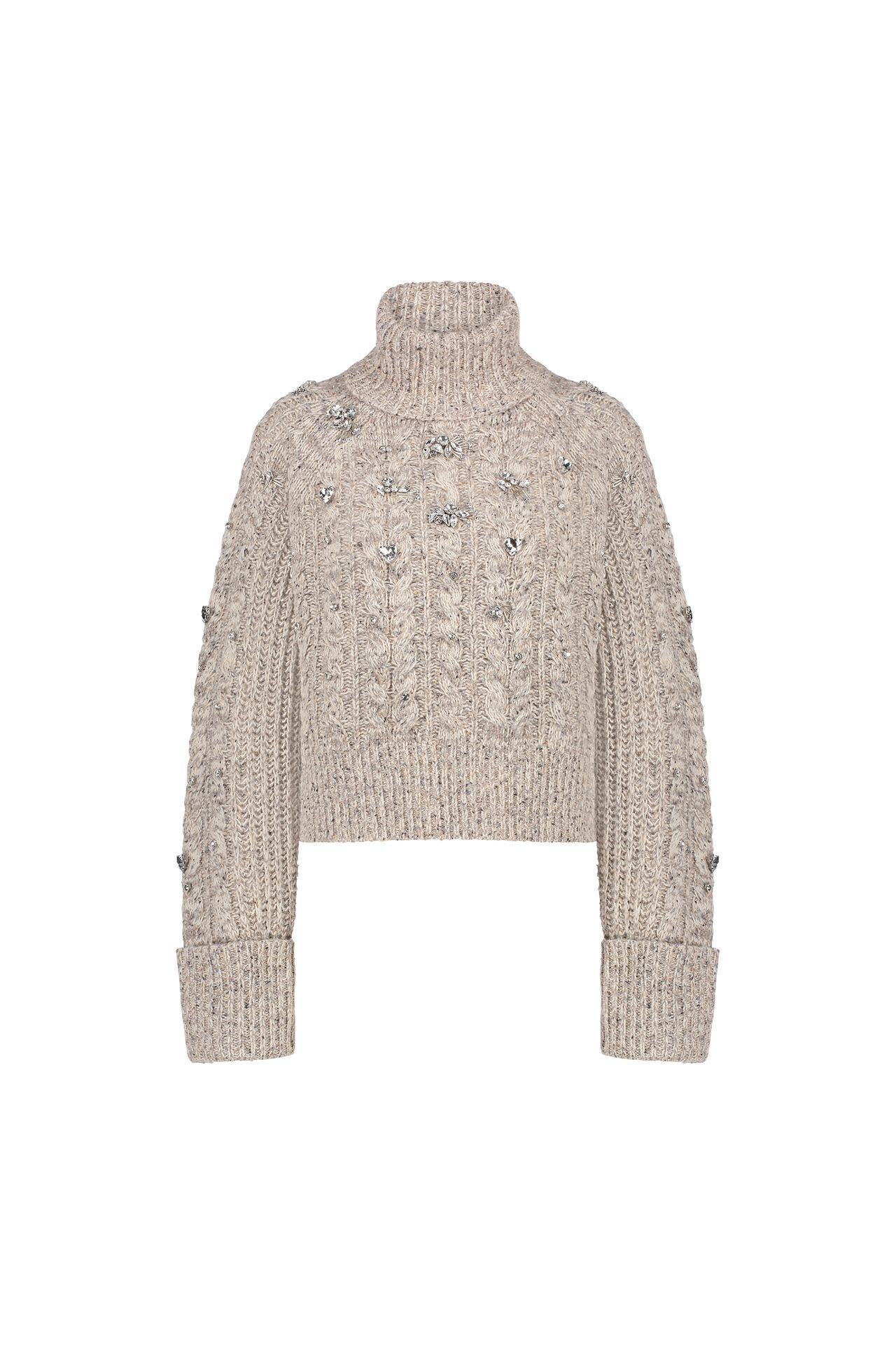 FABIENNE CHAPOT Wollmix-Pullover 'Jules' grau, Bild 1