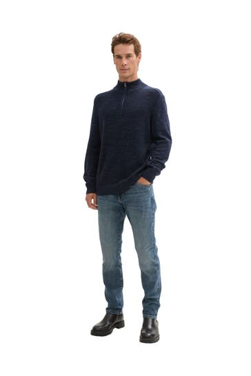 TOM TAILOR Wollmix-Stricktroyer zweifarbig