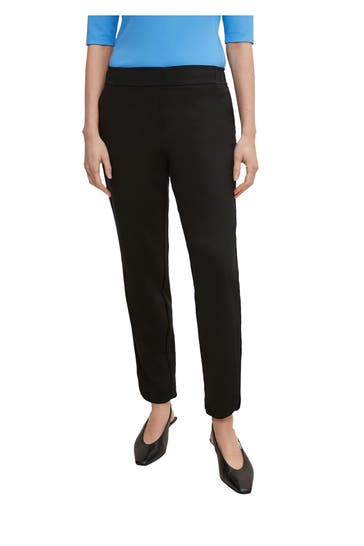 COMMA, Stoffhose schwarz