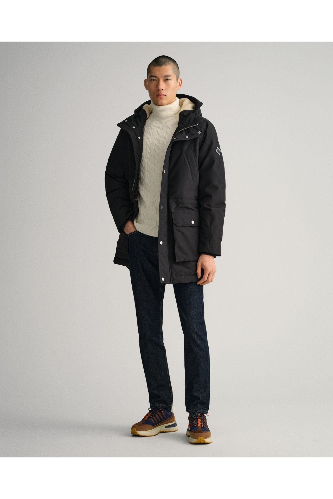 GANT Parka 'Everyday' schwarz, Bild 1