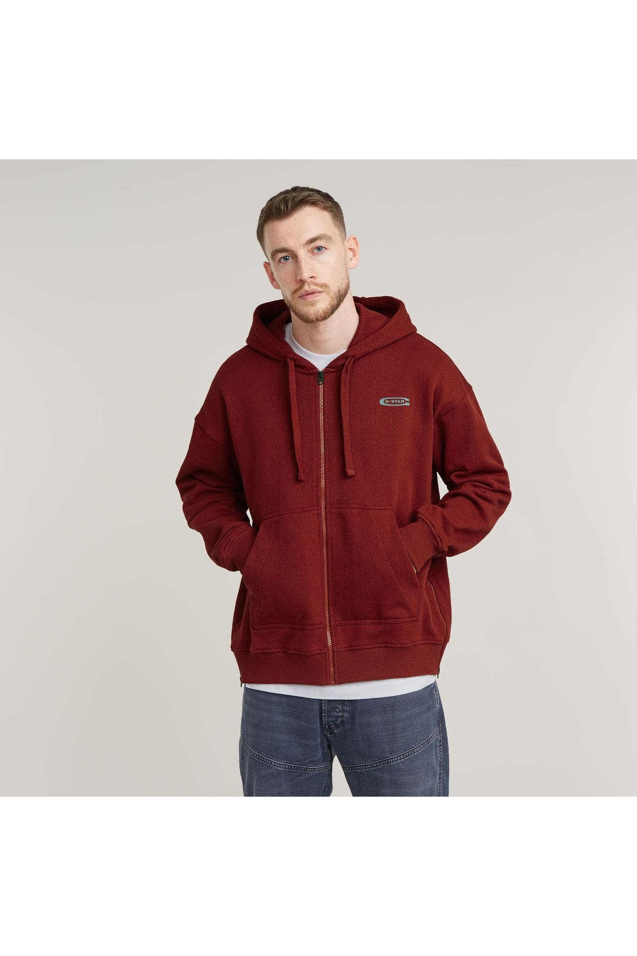 G-STAR Sweatjacke rot, Bild 1