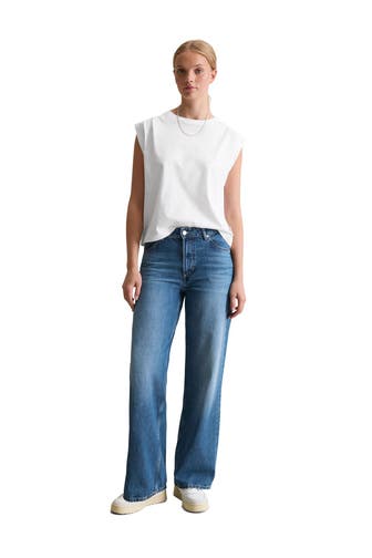 MARC O'POLO DENIM Jeans blau wide