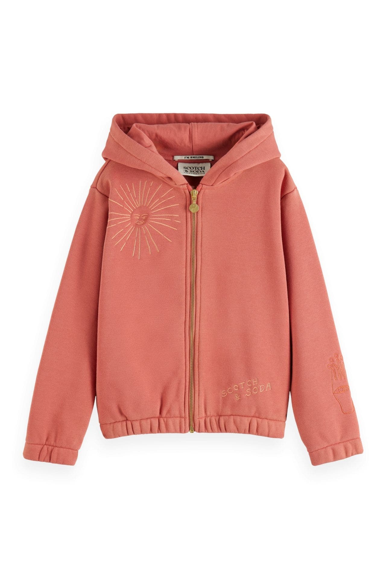 SCOTCH & SODA Sweatjacke koralle, Bild 1