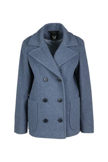 FUCHS SCHMITT Wollmixjacke graublau