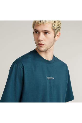 G-STAR T-Shirt azurblau