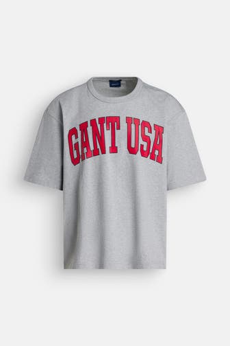 GANT T-Shirt grau