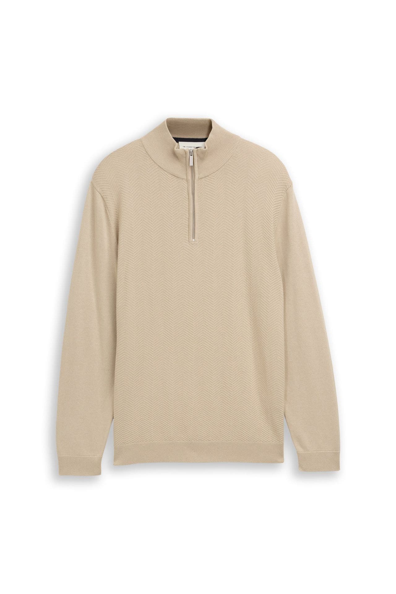 TOM TAILOR Strick-Troyer beige, Bild 1