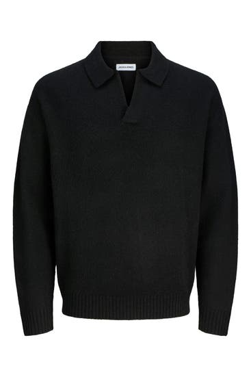 JACK & JONES - Strickpullover 'Ollie' schwarz