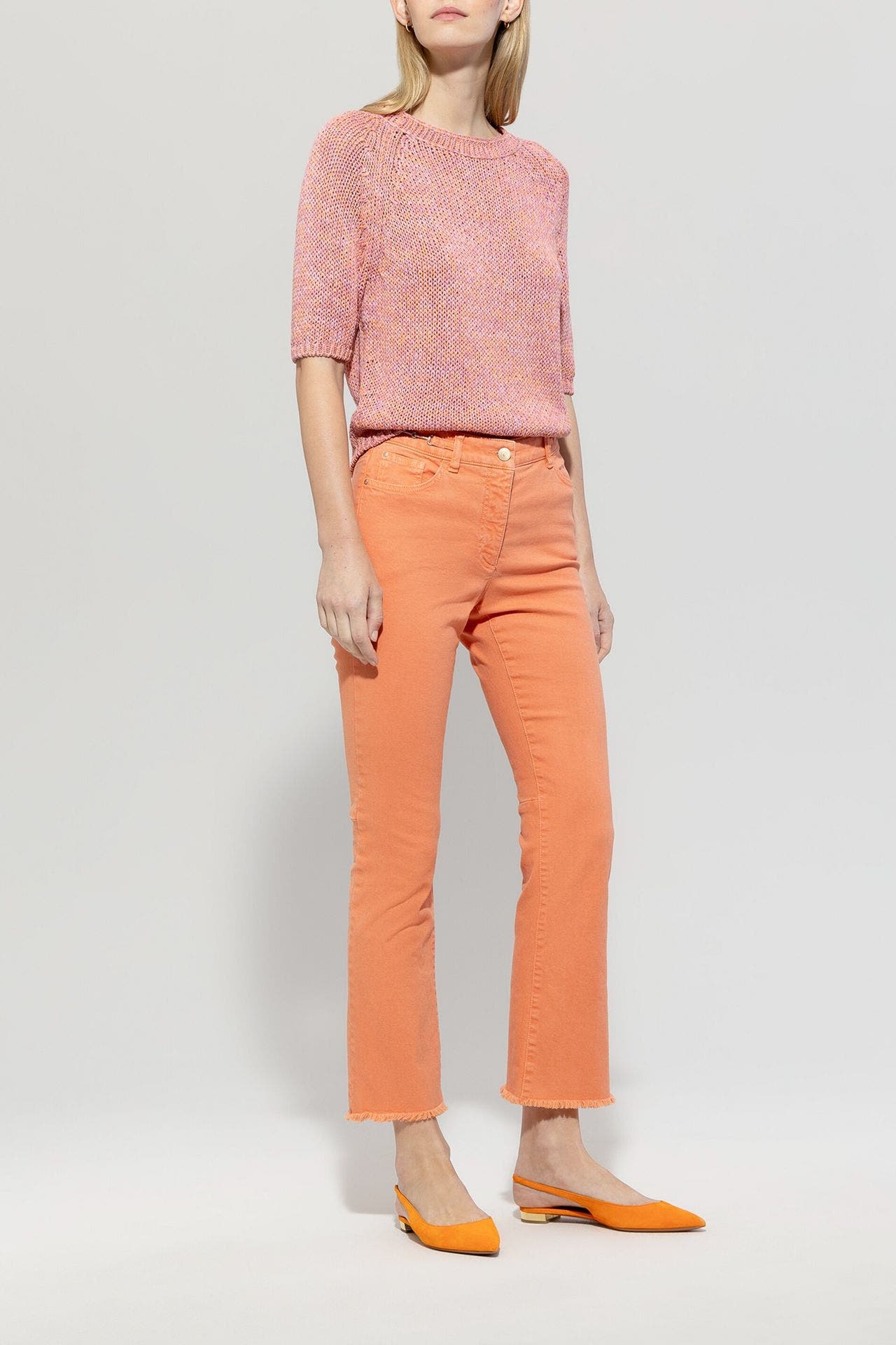 LUISA CERANO Strickshirt dunkelrosa, Bild 1
