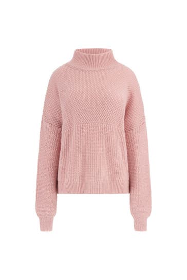 GUESS Wollmix-Pullover 'Danielle' rosa