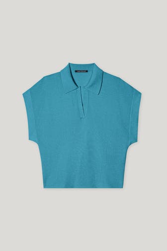 LUISA CERANO Strickshirt petrol