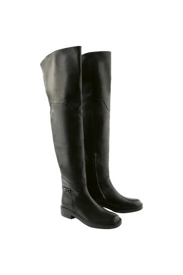 HÖGL Overknee-Stiefel schwarz