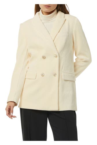 COMMA, Cord-Blazer creme