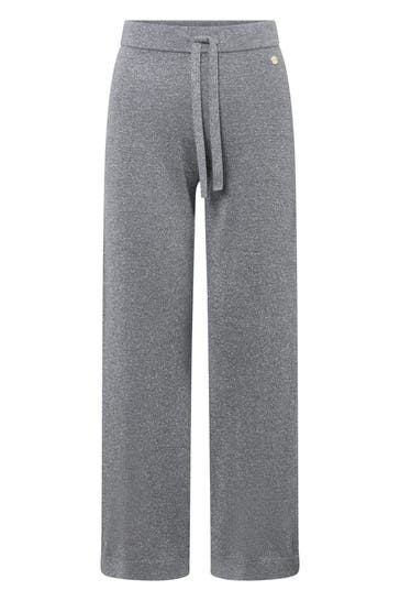 JOOP! Stoffhose Strickhose in Grau grau Marlene
