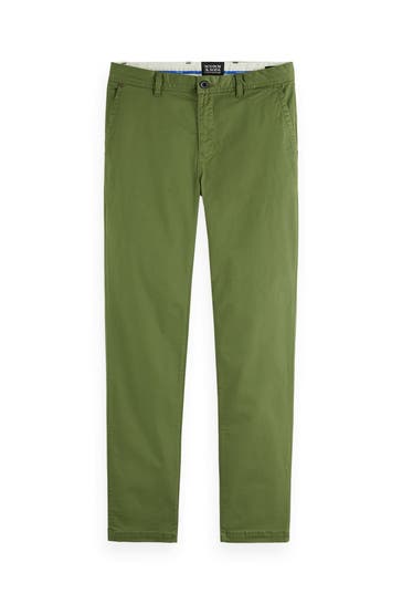 SCOTCH & SODA Chino tannengrün