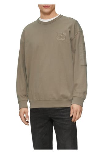 S.OLIVER Sweatshirt taupe