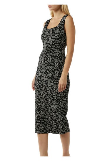 COMMA, Feinstrickkleid gemustert