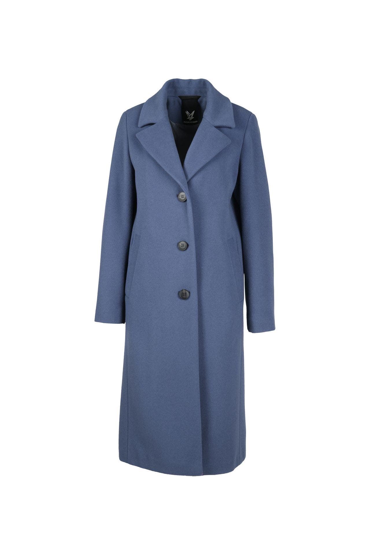 FUCHS SCHMITT Wollmixmantel graublau, Bild 1