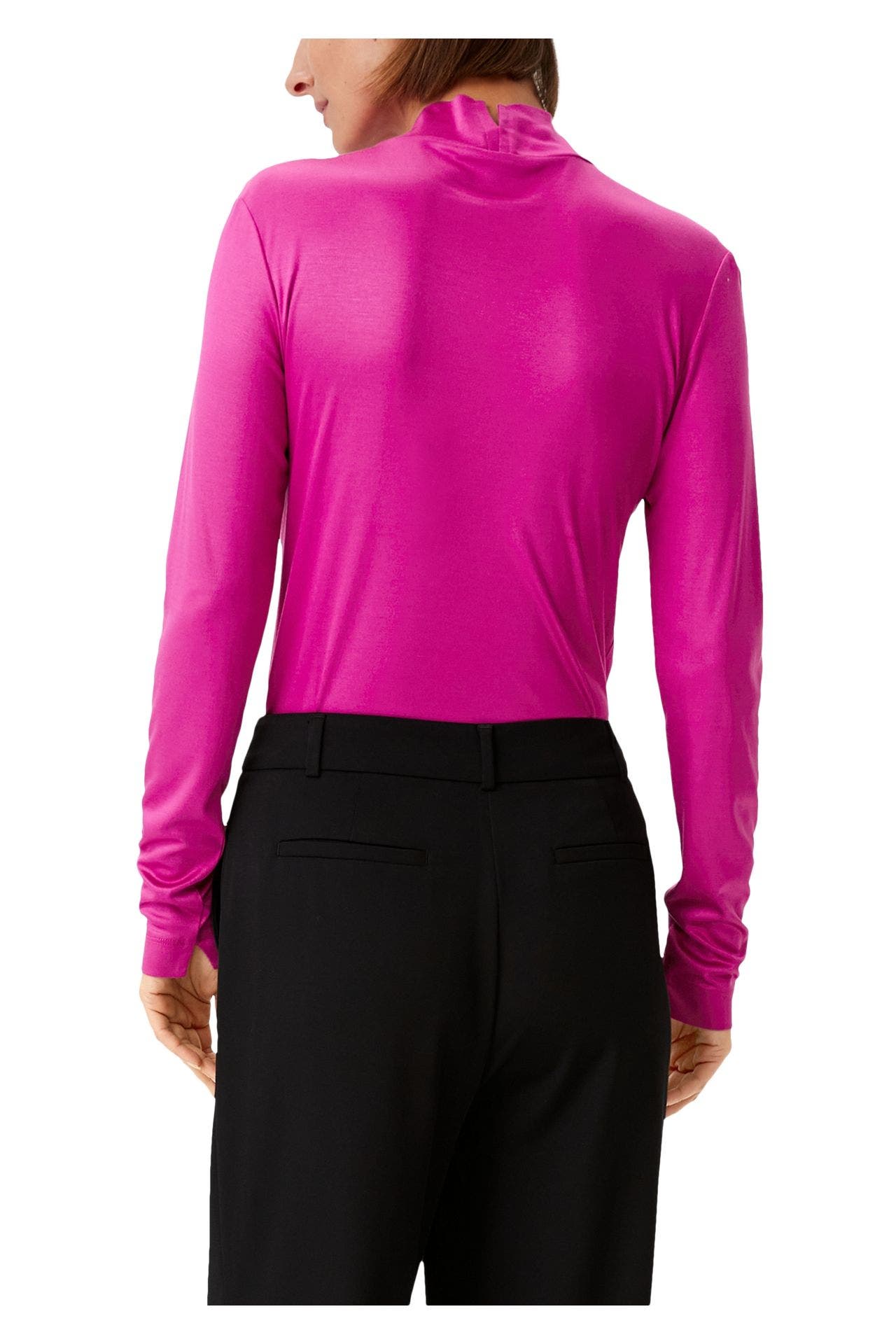 COMMA, Longsleeve dunkelpink, Bild 1