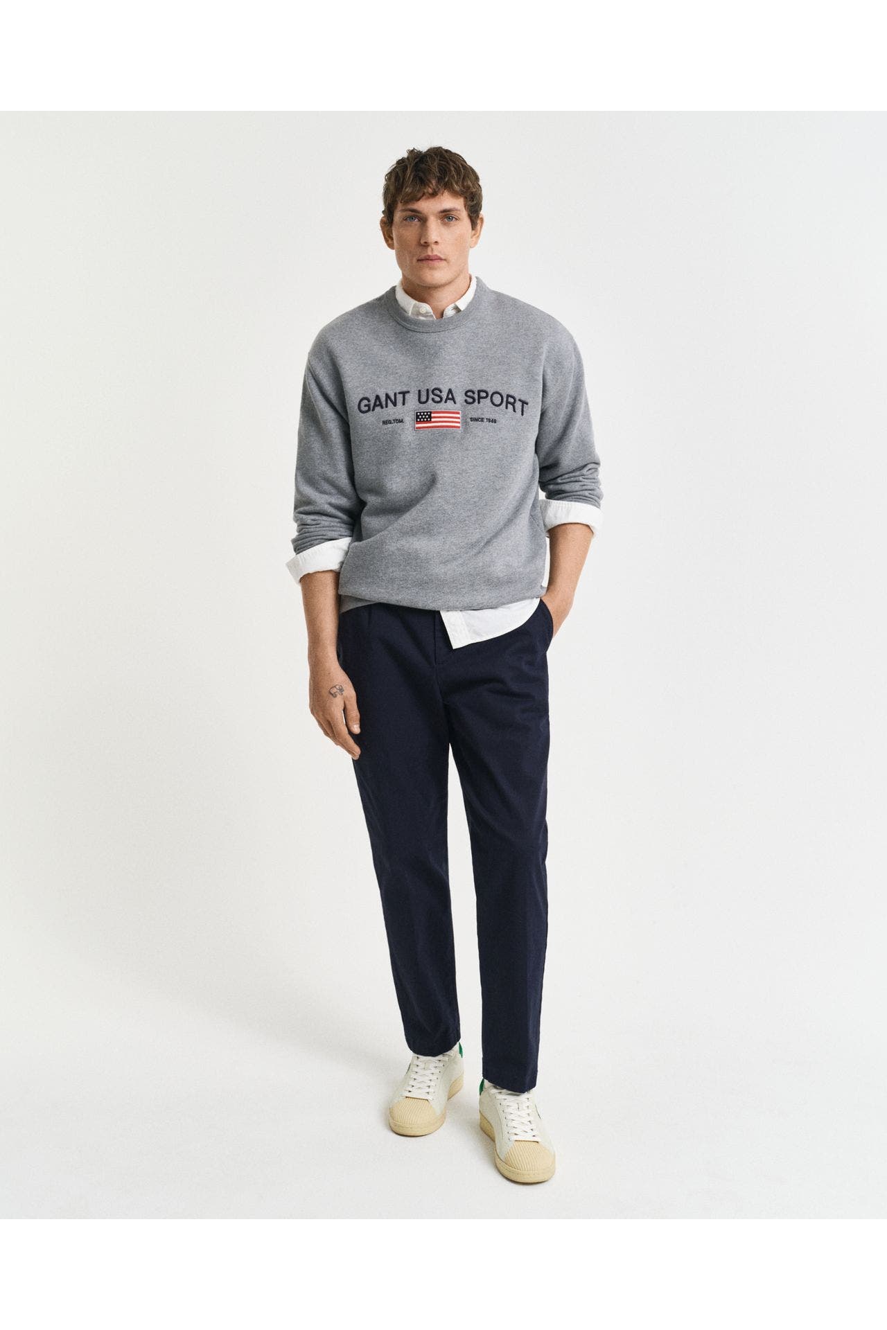GANT Stoffhose nachtblau, Bild 1