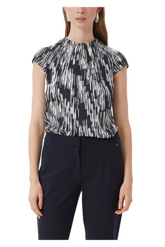 COMMA, Blusentop gemustert