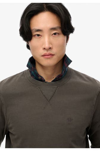 SUPERDRY Sweatshirt 'Classic Essential' dunkelgrau