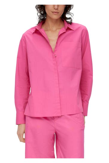 S.OLIVER Hemdbluse pink