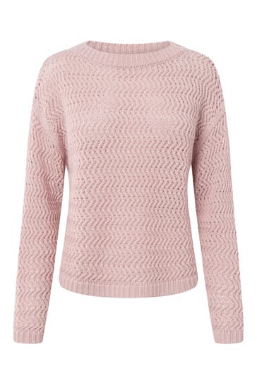 WINDSOR. Wollpullover hellrosa