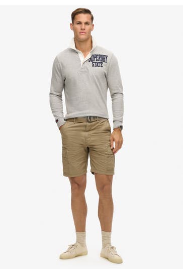 SUPERDRY Cargo-Shorts braun