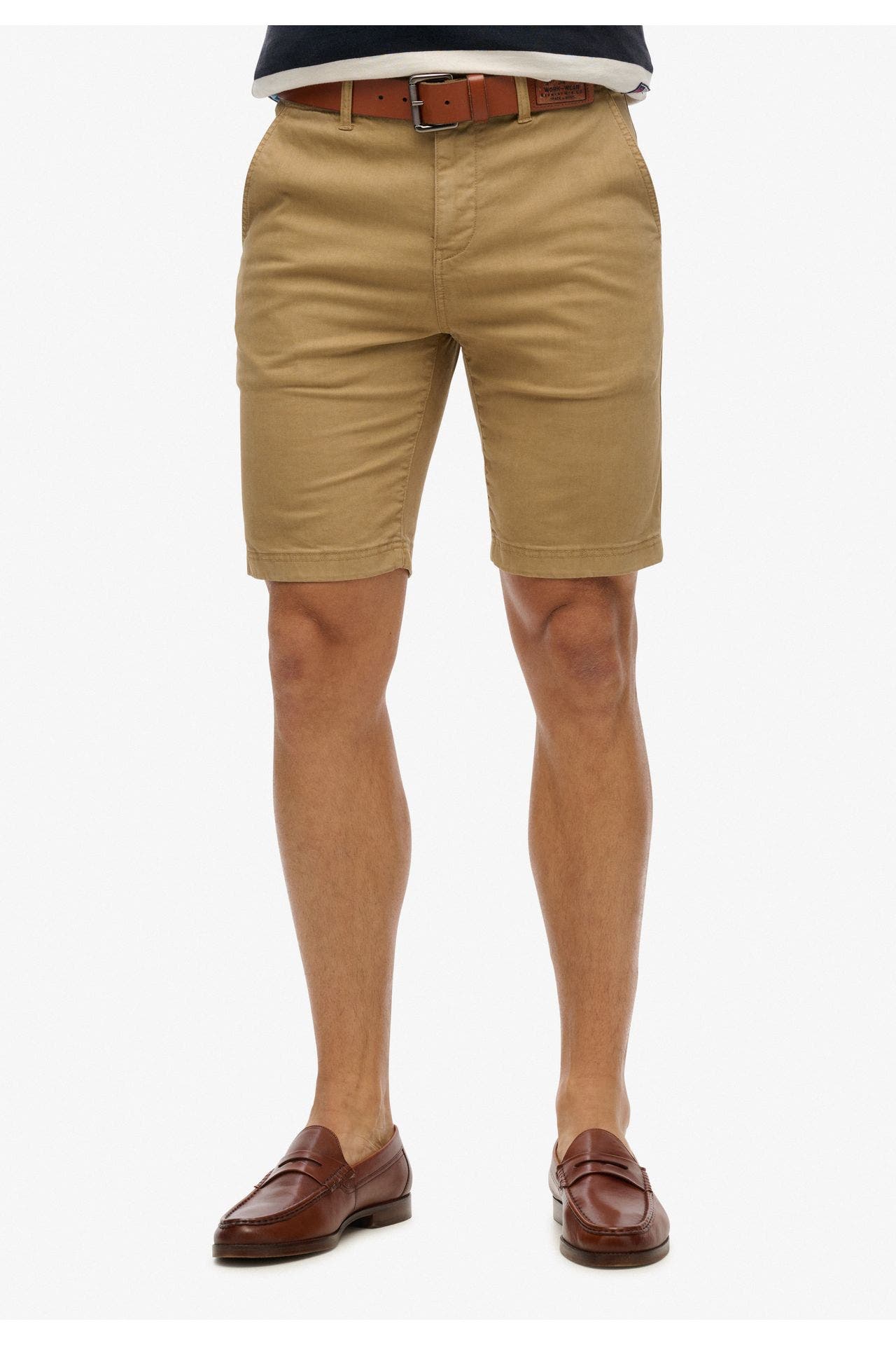 SUPERDRY Chino-Shorts hellbraun, Bild 1