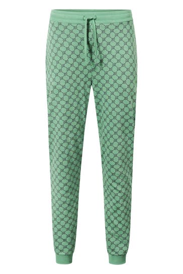 JOOP! Loungehose pastellgrün gemustert