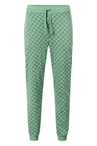 JOOP! Loungehose pastellgrün gemustert