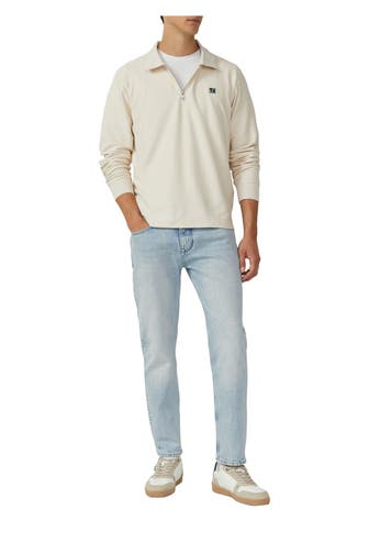 S.OLIVER Strick-Polo creme