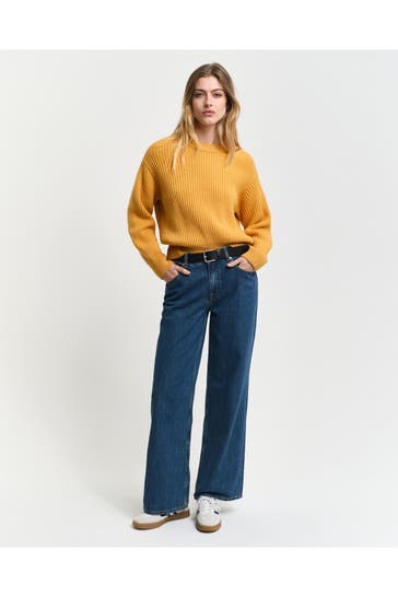GANT Strickpullover hellorange