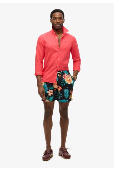 SUPERDRY Badeshorts floral