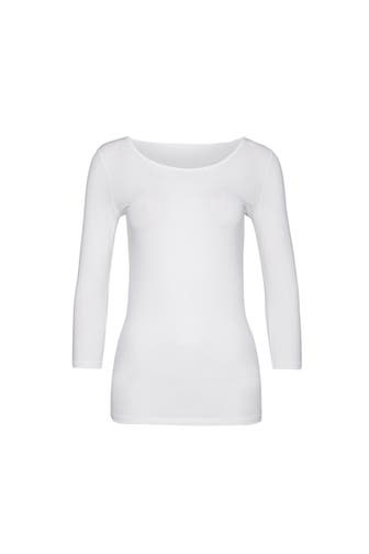 MARC CAIN Longsleeve weiß