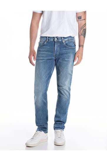 REPLAY Jeans blau straight