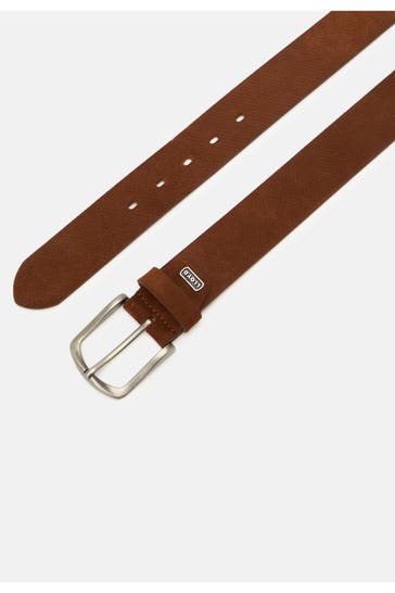 LLOYD BELTS Leder-Gürtel cognac