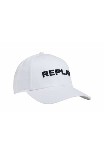 REPLAY Basecap weiß