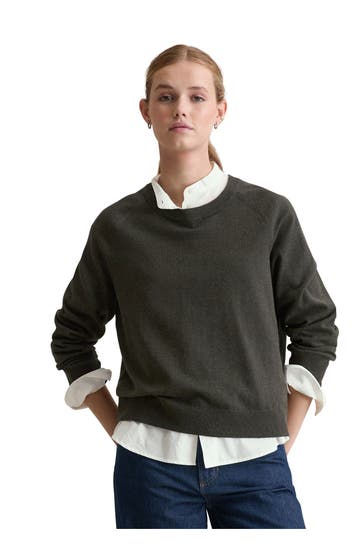 MARC O'POLO DENIM Strickpullover khaki