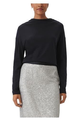 COMMA, Longsleeve schwarz